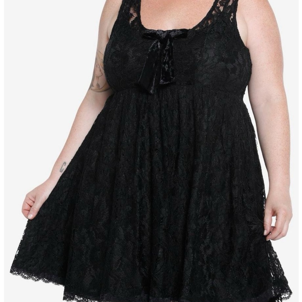 Sweet Society Dark Romance Lace Mini Dress